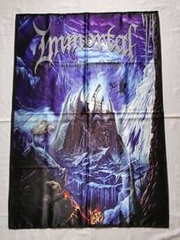 Image 1 of IMMORTAL - At the heart of winter Flag (cloth poster Banner tapestry) Black metal Burzum