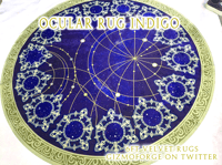 Image of FFXIV Rugs - EUROPE ONLY - 6ft Round Velvet Carpet