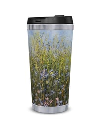 Image 2 of 'Forget Me Not' Thermal Flask