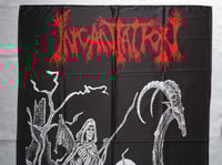 Image 2 of INCANTATION - Entrantment of evil Flag (cloth poster Banner tapestry) Death metal