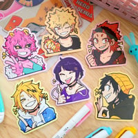 Bakusquad Bust Stickers 