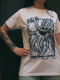 Image 3 of KRAKEN ABYSSAL // T-shirt blanc