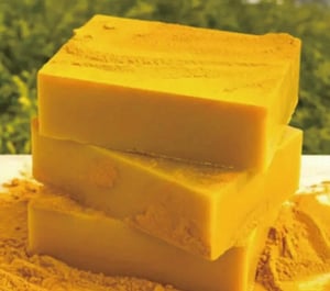 Turmeric soap