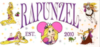 Image 2 of Rapunzel UVDTF cup wrap 