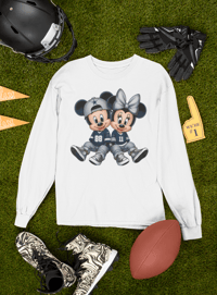 Dallas Cowboys Mickey and Minnie 