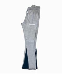 Image 3 of Lavish Element paint splatter flare sweatsuit set.