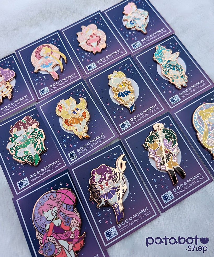 Glitter Pin - Mars Henshin