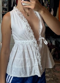 Image 5 of tie up blouse