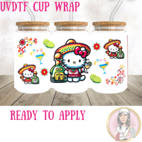 Kitty x Patron UVDTF cup wraps 
