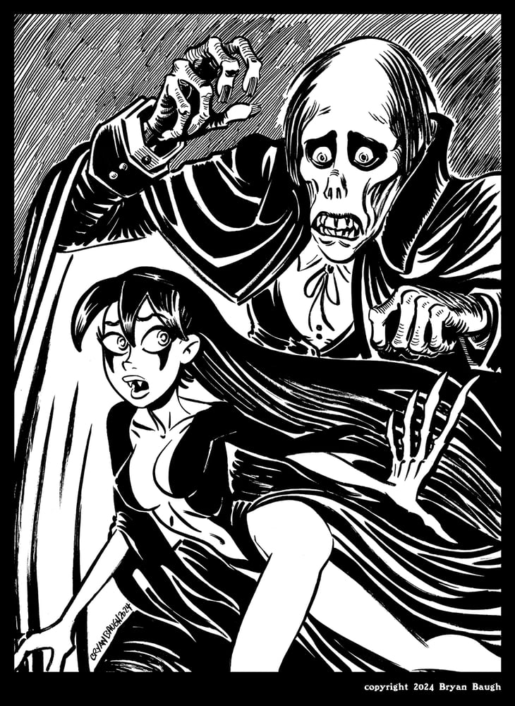 Image of BATSY Stalked by THE PHANTOM of the OPERA!