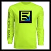 Moisture-Wicking Long-Sleeve Tee - Neon Yellow