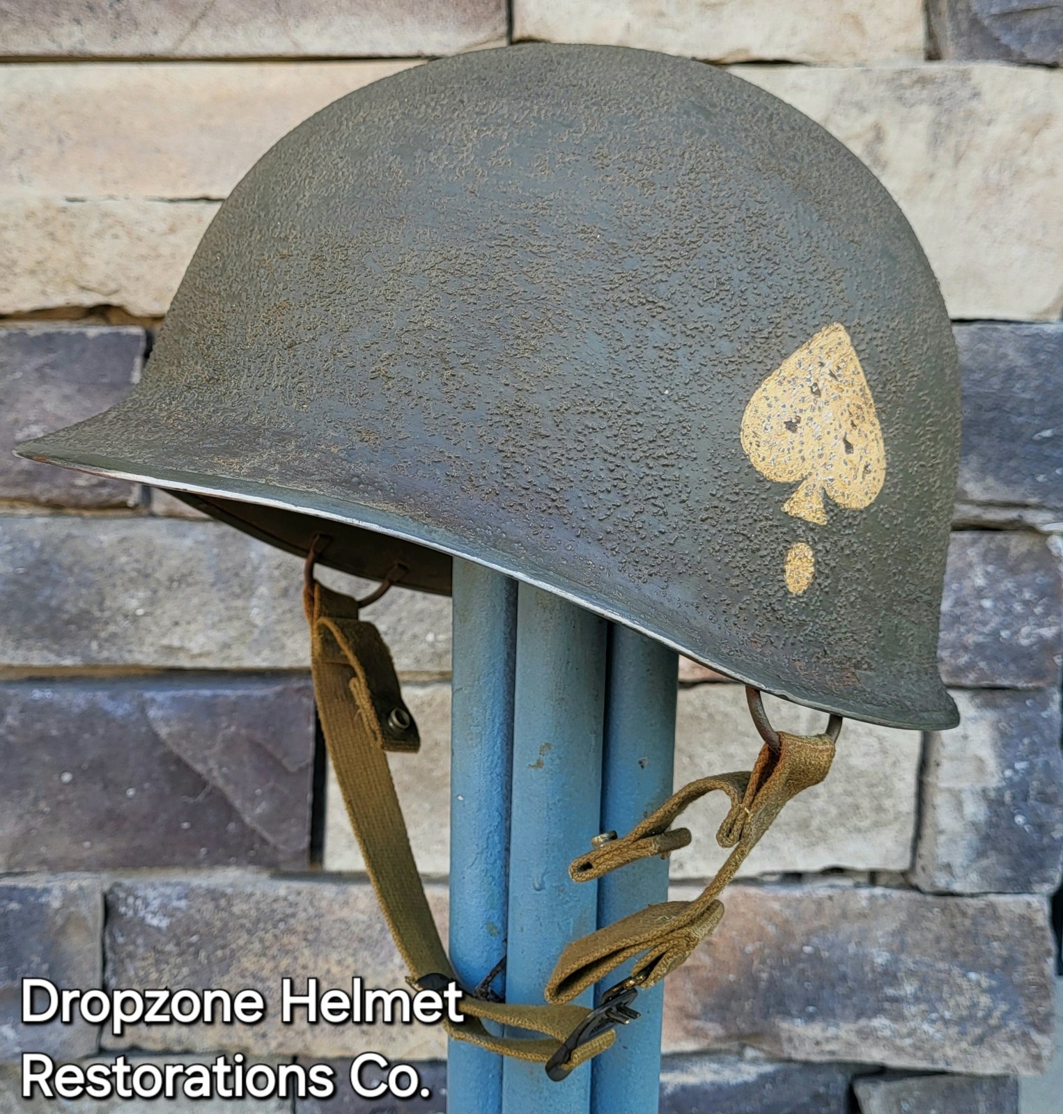101st M2 Dbale Airborne Helmet 506th PIR Paratrooper NCO. M2 Type