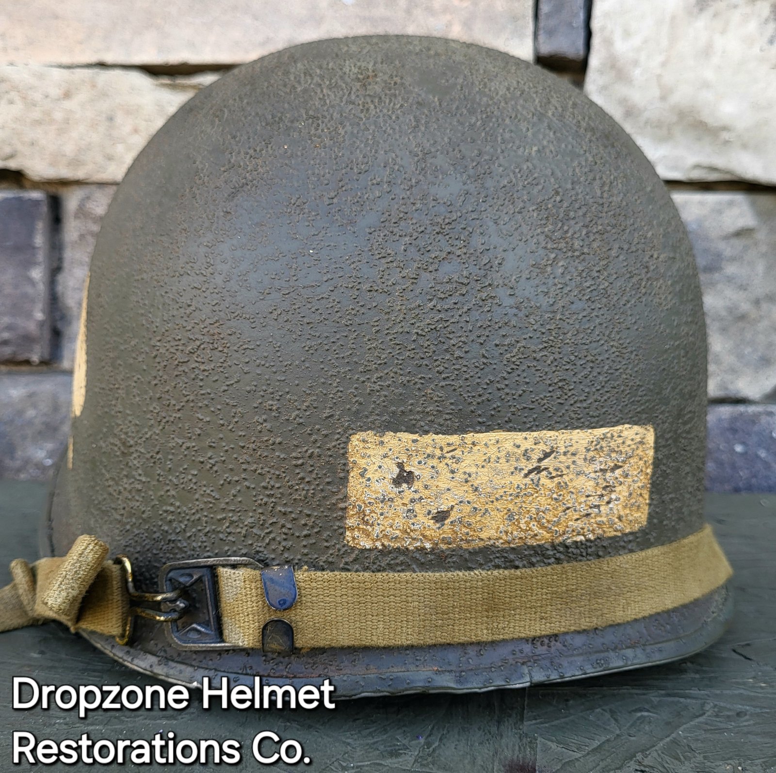 101st M2 Dbale Airborne Helmet 506th PIR Paratrooper NCO. M2 Type