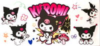 Image 2 of POW Kuromi UVDTF cup wrap 