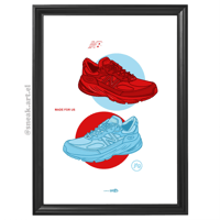 Image 3 of Sneaker Poster New Balance 990 V6 x Joe Freshgoods