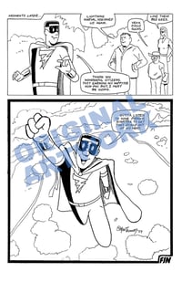 Original Art: Lightning Marval Pg 08