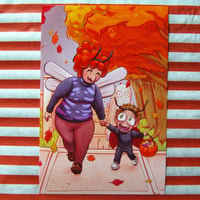 Image 1 of Autumnal Halloween Photo Print