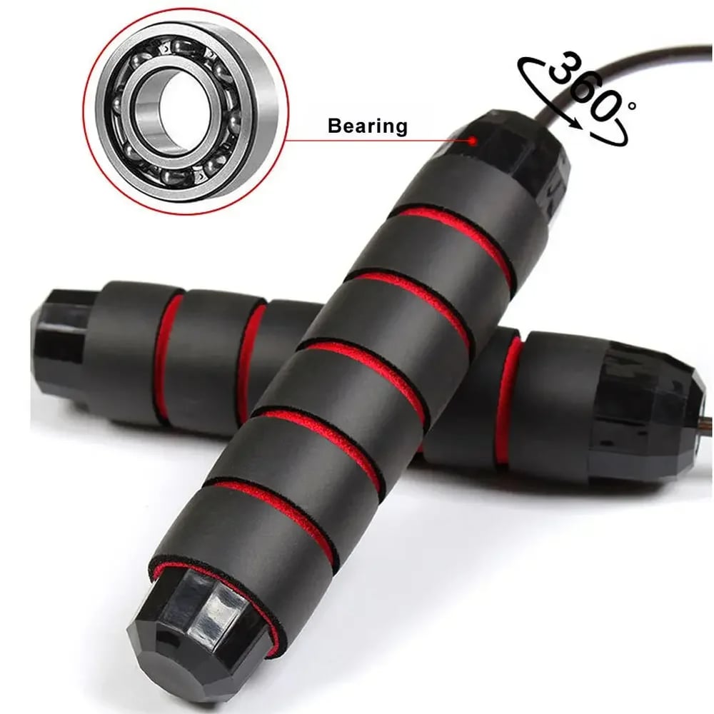 Weighted Professional Cross fit Jump Rope, Boxing Training, Gym And In-home Exercise