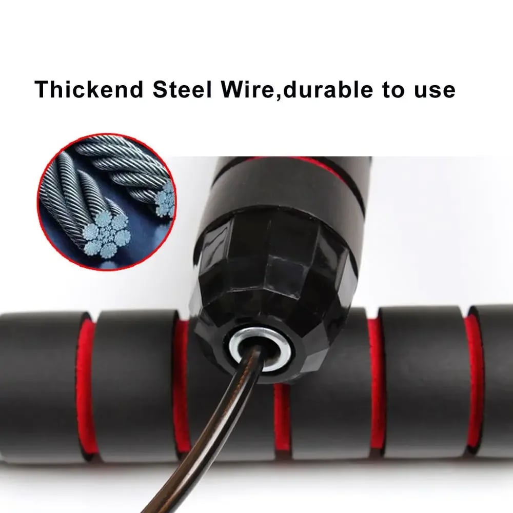 Weighted Professional Cross fit Jump Rope, Boxing Training, Gym And In-home Exercise