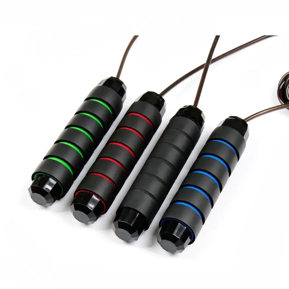 Weighted Professional Cross fit Jump Rope, Boxing Training, Gym And In-home Exercise