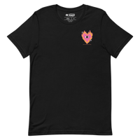 Image 2 of HEART ON FIRE TEE
