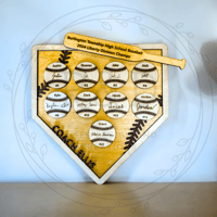 Image 1 of Baseball Home Plate Coach's Gift