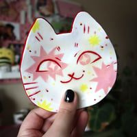 Image 1 of Clown Cat B ☆ trinket tray (discounted)