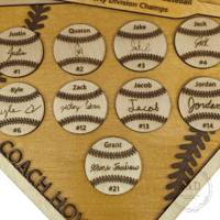 Image 6 of Baseball Home Plate Coach's Gift