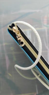 Image 4 of The Billy zipper in pastel stripes no.2