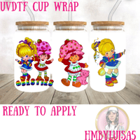 Besties UVDTF cup wrap