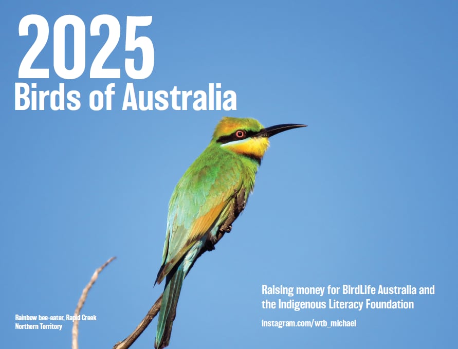 2025 Birds of Australia Bird Michael Bird Calendars!