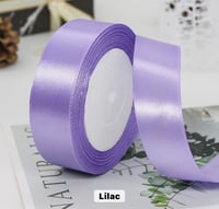 Image 11 of Satin Ribbon One Side 1in