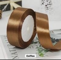 Image 4 of Satin Ribbon One Side 1in