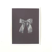 'White Silky Bow'