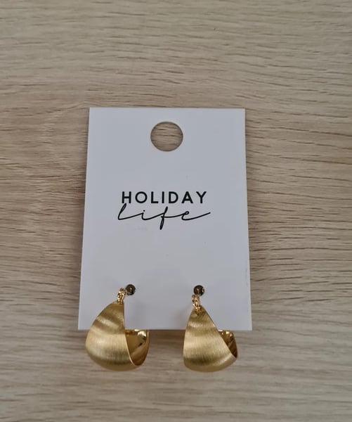 Image of Maria Earrings. Gold. By Holiday Trading co.