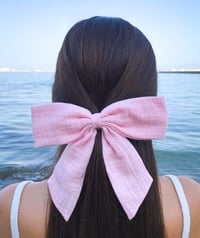 Image 1 of OLIVIA BOW · orchid pink