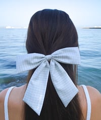 Image 1 of OLIVIA BOW · green tartan