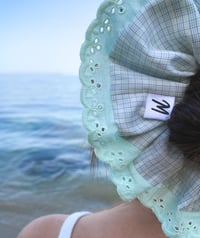 Image 2 of LUCIE SCRUNCHIE · green tartan