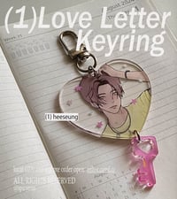 Image 1 of EN- LOVE LETTER (Photocard, Keyring)