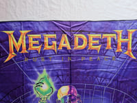Image 3 of MEGADETH - Rust in peace Flag 4' x 4' (cloth poster Banner tapestry) Thrash metal Dave Mustaine
