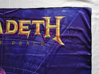 Image 8 of MEGADETH - Rust in peace Flag 4' x 4' (cloth poster Banner tapestry) Thrash metal Dave Mustaine