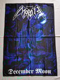 Image 1 of MORBID - December moon Flag (cloth poster Banner tapestry) Death Black metal Dead Euronymous Burzum