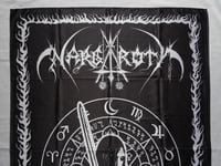 Image 2 of NARGAROTH - Black Metal ist krieg Flag (cloth poster Banner tapestry) Black metal