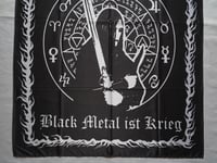 Image 4 of NARGAROTH - Black Metal ist krieg Flag (cloth poster Banner tapestry) Black metal