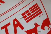 Image 5 of Love Feta - Screen Printed Poster - SECOND