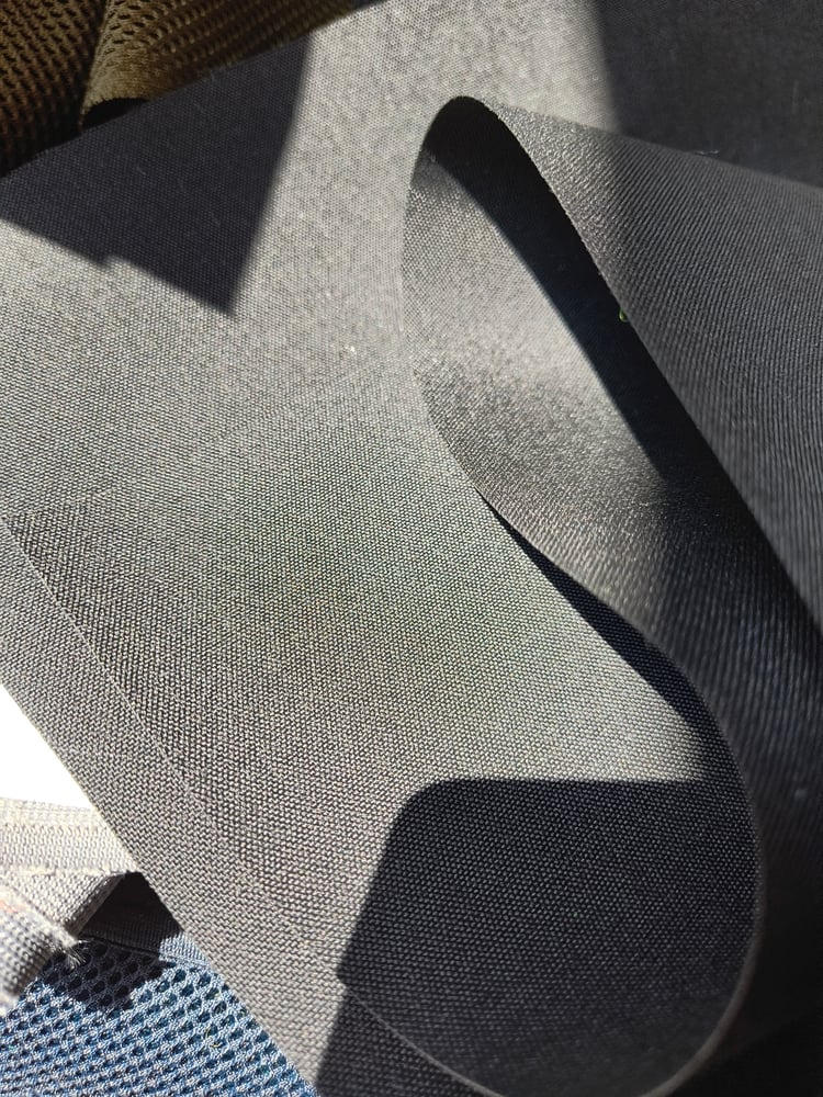 Image of Cordura (uncoated), Factory Seconds, Colour : Black, 240gsm, 154cm wide x 60 metre roll