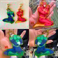 Image 2 of 5IN Assorted Tie-Up Keychains