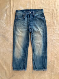 Image 2 of LEVI'S VINTAGE CLOTHING (LVC) DISTRESSED 1947 501XX BIG-E JEANS (2)