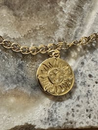 Image 1 of Stylish Looped Gold Necklace 