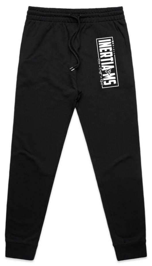 Image of PREMIUM TRACKIES (Black) - INERTIAMS